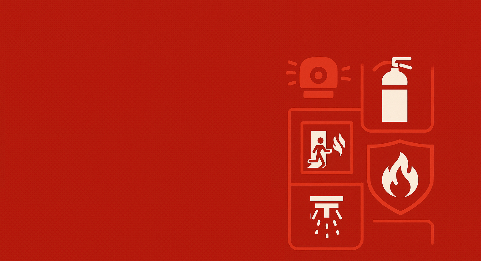 Fire safety background